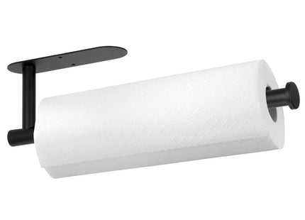 Keukenrolhouder | Hangend | 33,5 cm | Staal | Zwart