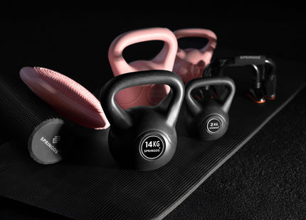 Kettlebell | Zwart | 14 kg