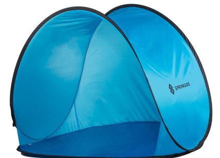 Strandtent | Pop-Up Strandtent | UV Filter | Inclusief Draagtas | 120 x 150 x 110 cm | Blauw