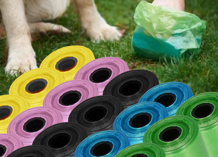 Hondenpoepzakjes - 20 Rollen - Meerkleurig - 360 Stuks