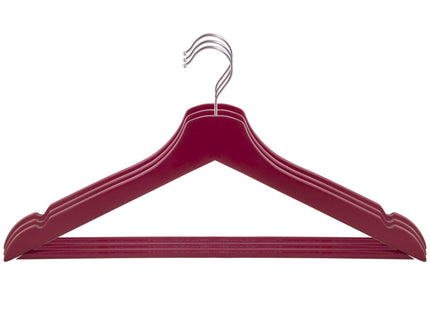 Kledinghangers | Kledinghanger | 3 Stuks | Rood