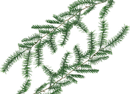 Kersttak | Decoratie | 58 cm