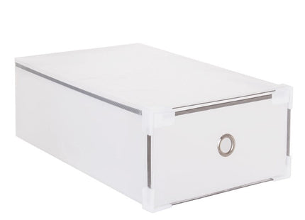 Schoenenbox | Sneakerbox | Kunststof | Transparant | 1 Stuk | 34 x 22,5 x 13 cm