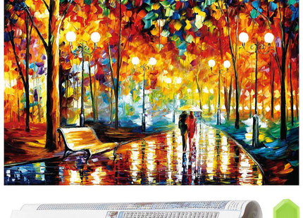 Diamond Painting - Volwassenen - Landschap Leonid Afremov - 40 x 30 cm