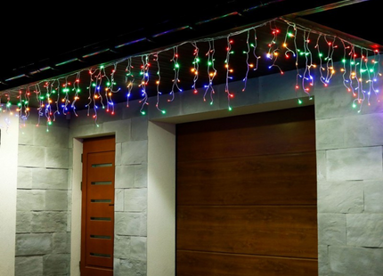 IJspegel Verlichting | 20 m + 2.5 m Snoer | 500 LED | Multicolor | Koppelbaar | Flash