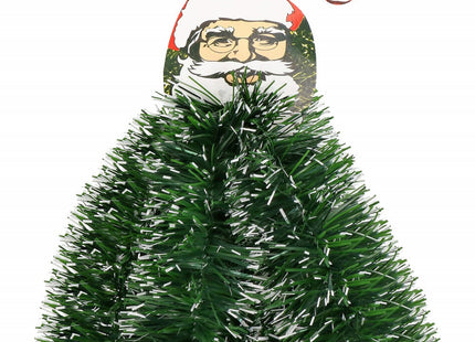 Kerstslinger | Guirlande | 3 m | Donkergroen/Wit