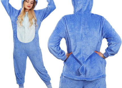 Onesie Volwassenen  | Maat M | Blauw