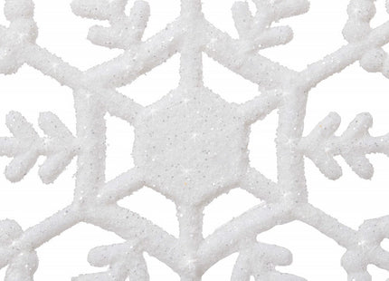 Kersthanger | Sneeuwvlok | 12 cm | 3 Stuks