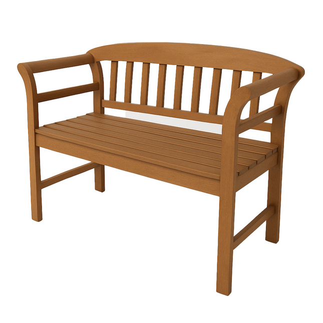 Tuinbank | Tuinbankje | Zitbank Buiten | Naaldhout | 130 x 54 x 80 cm | Medium