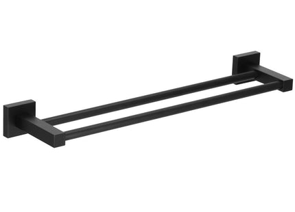 Handdoekrek | Handdoekrek Badkamer | 50 cm | Zwart