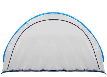 Strandtent | Pop-Up Strandtent | UV Filter | Inclusief Draagtas | 120 x 200 x 110 cm | Grijs/Blauw