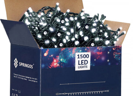 Kerstverlichting | 90 m | 1500 LED | Koel Wit