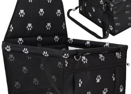 Autostoel Hond - Hondenmand Auto - Reisbench - Opvouwbaar - Hondenpootjes