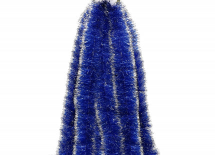 Kerstslinger | Guirlande | 6 m | Marineblauw/Zilver