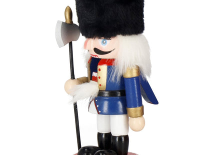Notenkraker Kerst | Houten Soldaat | Kerstversiering | Multicolor | 16 cm