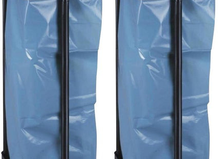 Afvalzak houder - Prullenbak - Inklapbaar - 60 Liter - 2 stuks - 66 cm