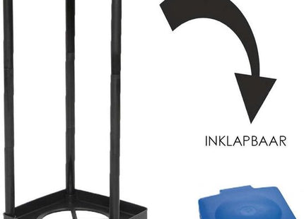 Afvalzak houder - Prullenbak - Inklapbaar - 60 Liter - 2 stuks - 66 cm