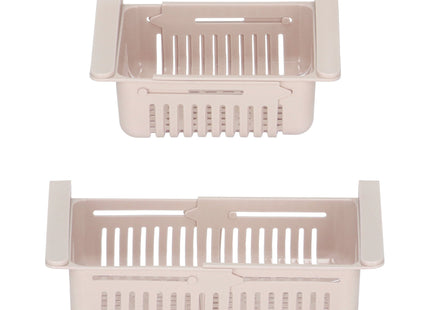 Koelkast Organizer - Inzetstuk - Multifunctioneel - Roze - Koelkast