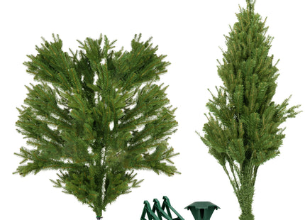 Kunstkerstboom | Natuurlijk Sparrenhout | 180 cm | Zonder Verlichting