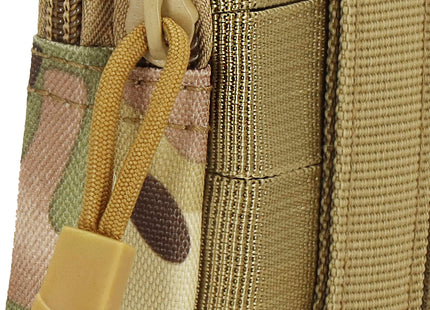 Heuptas - Riem - Buidel set - Polyester - Ritssluiting - Militair - Groen