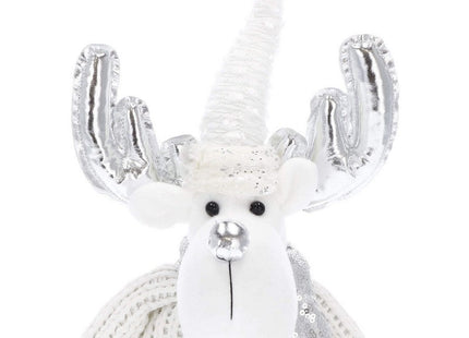 Kerstrendier | 1 Stuk | Zilver Tinten | 37 cm