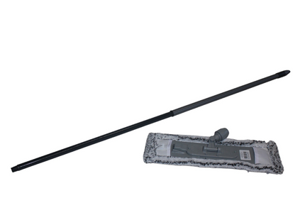 HL Vloerwisser luxe - Dweilset - Met microvezel doek - 47 cm wisbreedte - Uitschuifbaar