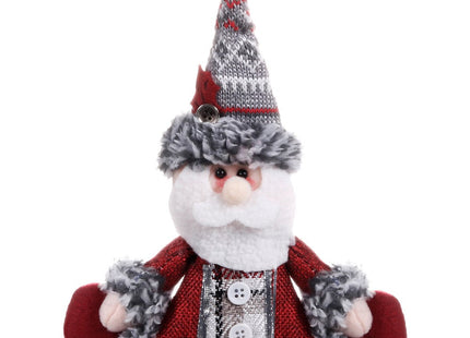 Kerstversiering | Kerstdecoratie voor binnen | Kersthanger | Kerstman | 15cm | 1 stuk
