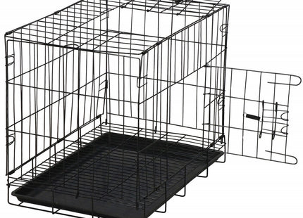 Hondenbench | 50 x 42 x 34 cm | Hond / Kat | 50 x 42 x 34 cm | Zwart