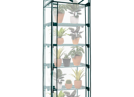 Kweekkas - Tuinkast - Broeikas - Plantenkas - 5 - Planken - 190x50x70 CM