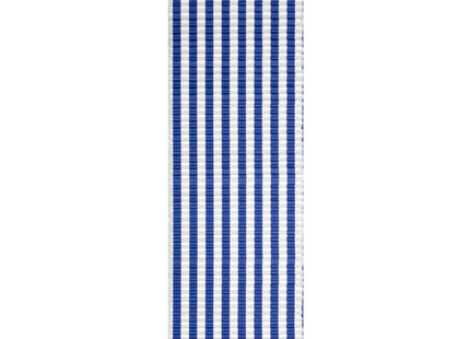 Strandmatras - Opvouwbaar - Kussen - Strepen - 180 X 60 CM - Wit/Blauw