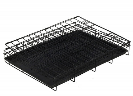 Hondenbench | 50 x 42 x 34 cm | Hond / Kat | 50 x 42 x 34 cm | Zwart