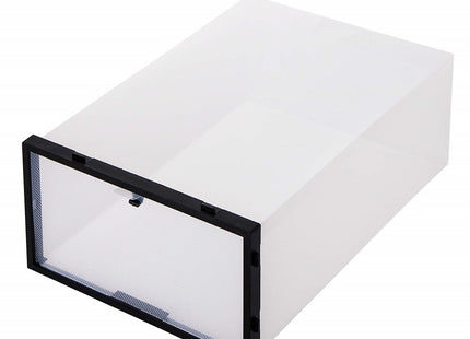Schoenenbox | Sneakerbox | Kunststof | Transparant | 1 Stuk | 34 x 23 x 13.5 cm