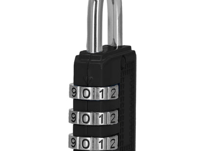 Hangslot - Slot - 3 Cijferig - Bagage - Zwart