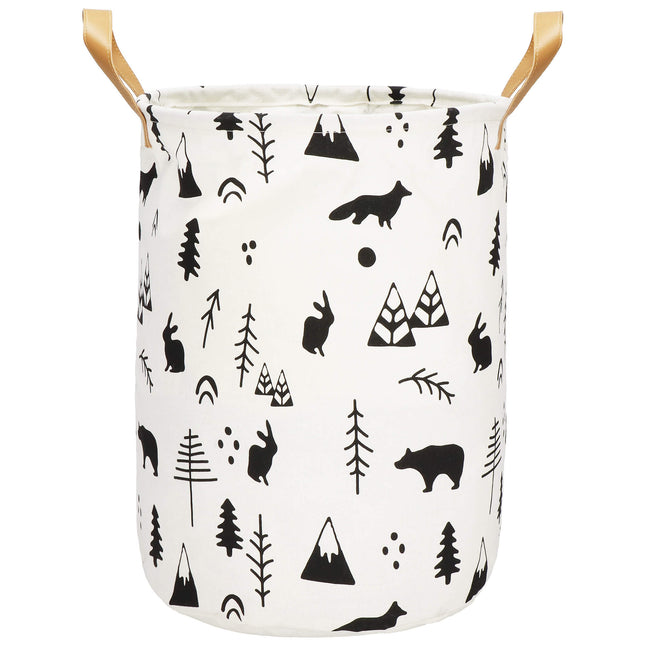 Opbergmand - Speelgoedmand - Kledingmand - Organizer - Handvatten - Bos - 43 L