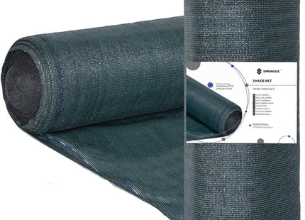 Zichtbreeknet | Rol 1,5 x 50 m | 90 % Schaduw | 65g/m2 | Groen