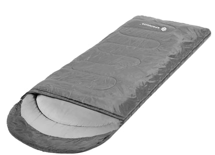 Slaapzak Kamperen - 210 x 73 cm - Dekenmodel - Inc. Draagtas - 8 t/m 20°C - Grijs