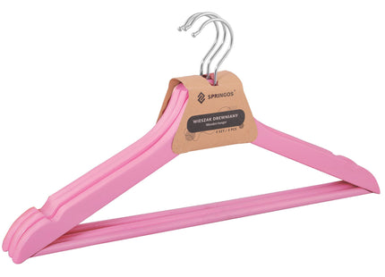 Kledinghangers | Kledinghanger | 3 Stuks | Roze