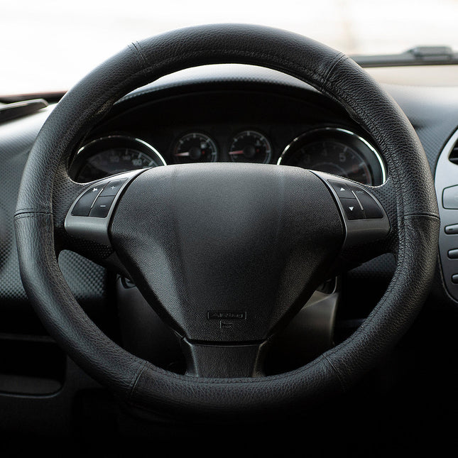Carpassion Stuurhoes - Steering Cover - Leer - Ø 49-51 CM