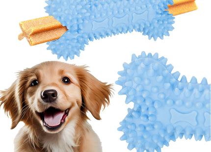 Hondenspeelgoed - Kauwbeen - Apporteren -Honden - Speeltje -Blauw - Rubber