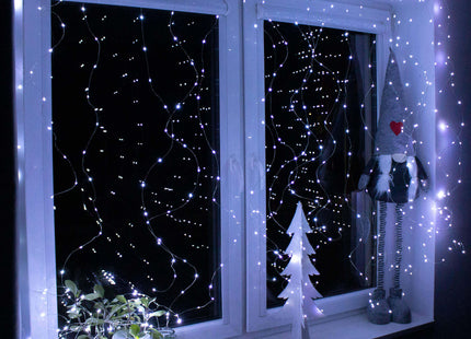 Lichtgordijn | IJspegel Verlichting | 300 LEDs | Koel Wit