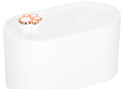 Drinkfontein - Drinkbak - Waterbak - Waterdispencer - Voor Dieren - Fontein - Wit -  3L