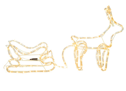 Rendier | 144 LED Lampjes | Warm Wit | 120 Cm