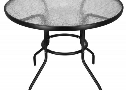 Tuinset | Balkonset | Bistroset | 3-Delig | Tafel + 2 Stoelen | Zwart/Bruintinten