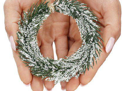 Kersthanger | Kerstkrans | Kerst Decoratie | Groen| 10 cm