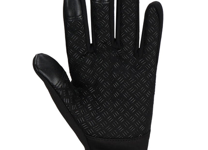 Handschoenen - Touch - Zwart - Nylon - Unisex - Maat L