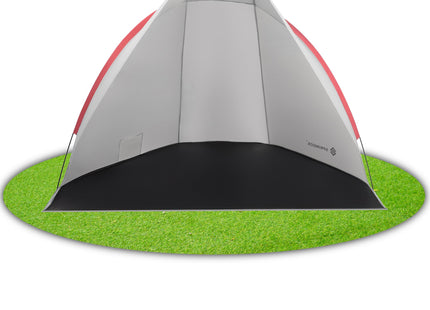 Strandtent | Pop-Up Strandtent | UV Filter | Inclusief Draagtas | 120 x 210 x 120 cm | Grijs