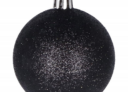 Kerstballen | 100 Stuks | Zwart Tinten/Goud