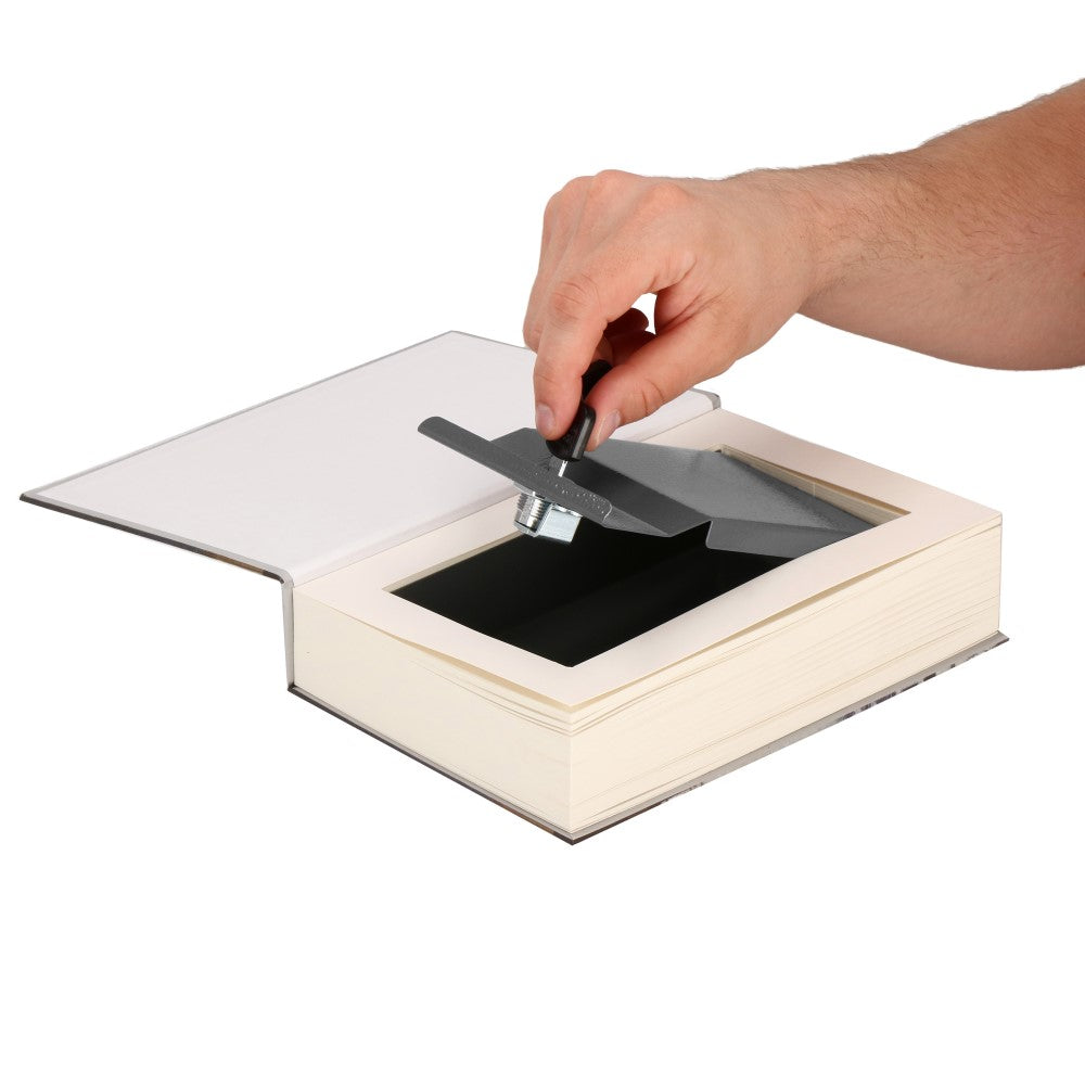 Geheime Kluis | Boekkluis | Inclusief Slot | 22 x 15.5 x 4.5 cm | Reisgids