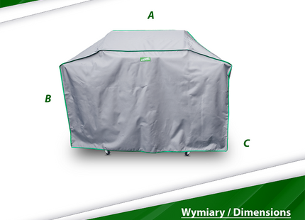 BBQ Hoes -BBQ Cover - Barbecue  Hoes  - Waterdicht  - Maat XL - 50 x 150 x 105 Cm - Grijs