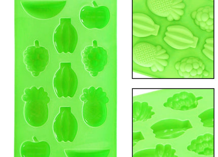 IJsblokjesvorm | IJsblokjes | Fruit | 11 Blokjes | Groen